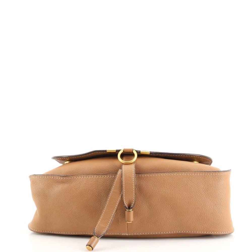 Chloe Marcie Top Handle Bag Leather Medium Brown - Picture 4 of 7